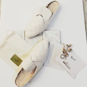 ESQUIVEL Lorena Woven Canvas Mules